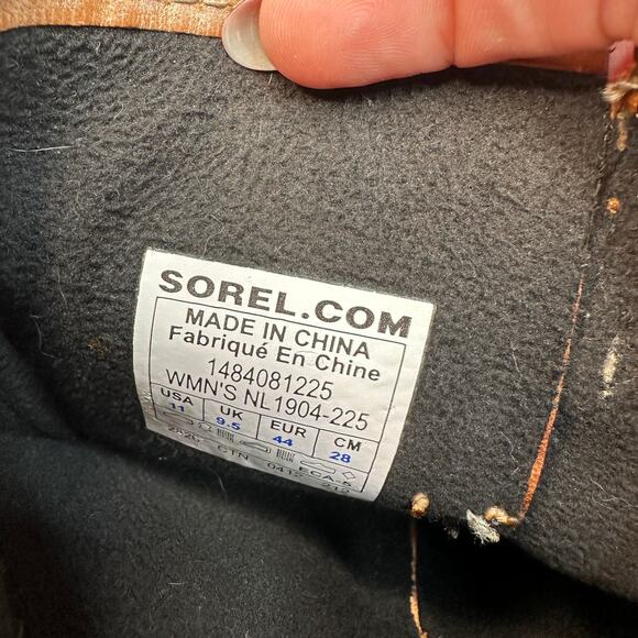 Sorel Brown Full Grain Leather Slimpack Short Riding Boots - Picture 6 of 6